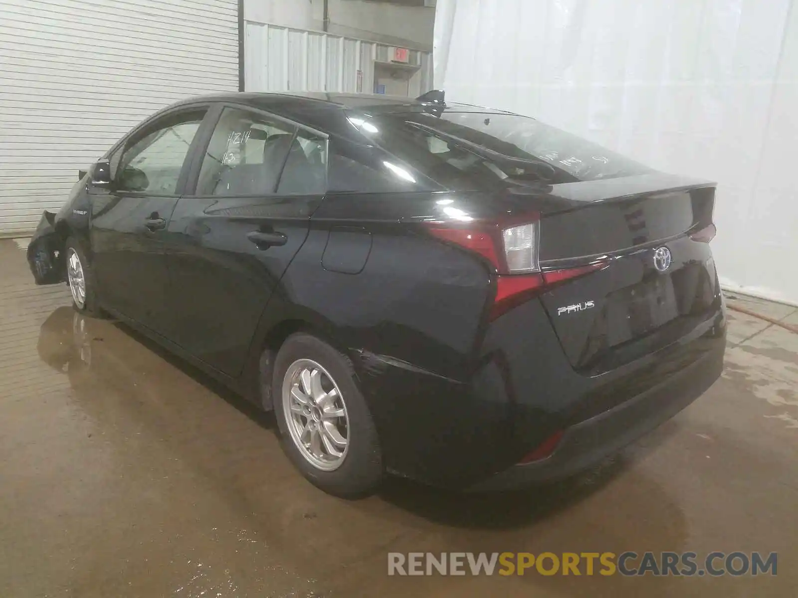 3 Photograph of a damaged car JTDKARFU6K3079678 TOYOTA PRIUS 2019