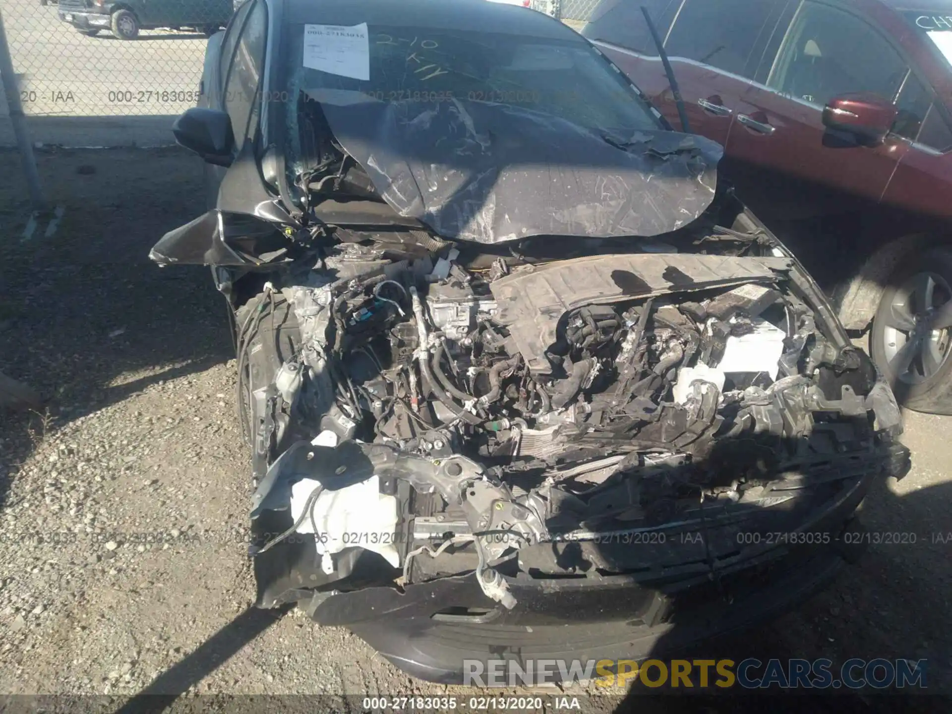 6 Photograph of a damaged car JTDKARFU6K3082869 TOYOTA PRIUS 2019