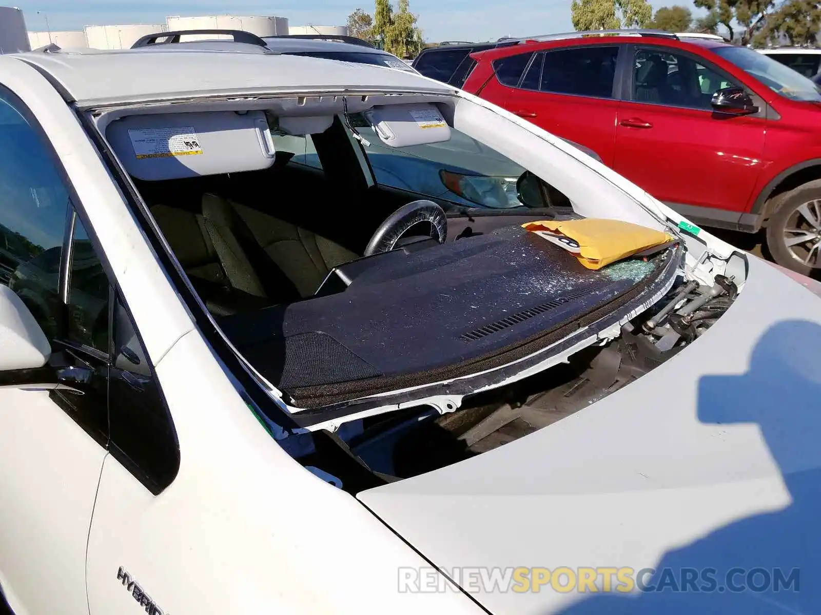 9 Photograph of a damaged car JTDKARFU6K3085951 TOYOTA PRIUS 2019