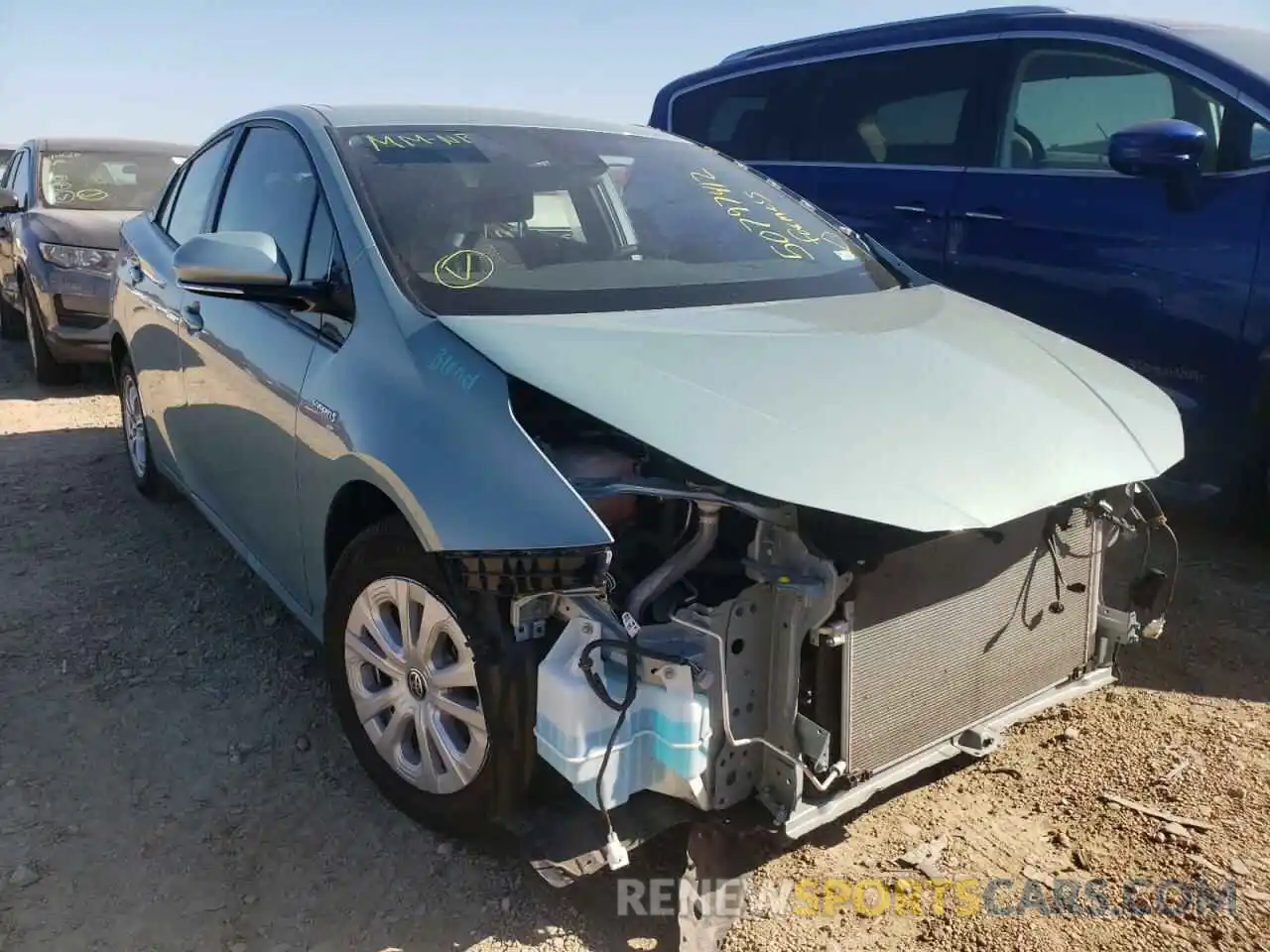 9 Photograph of a damaged car JTDKARFU6K3088137 TOYOTA PRIUS 2019