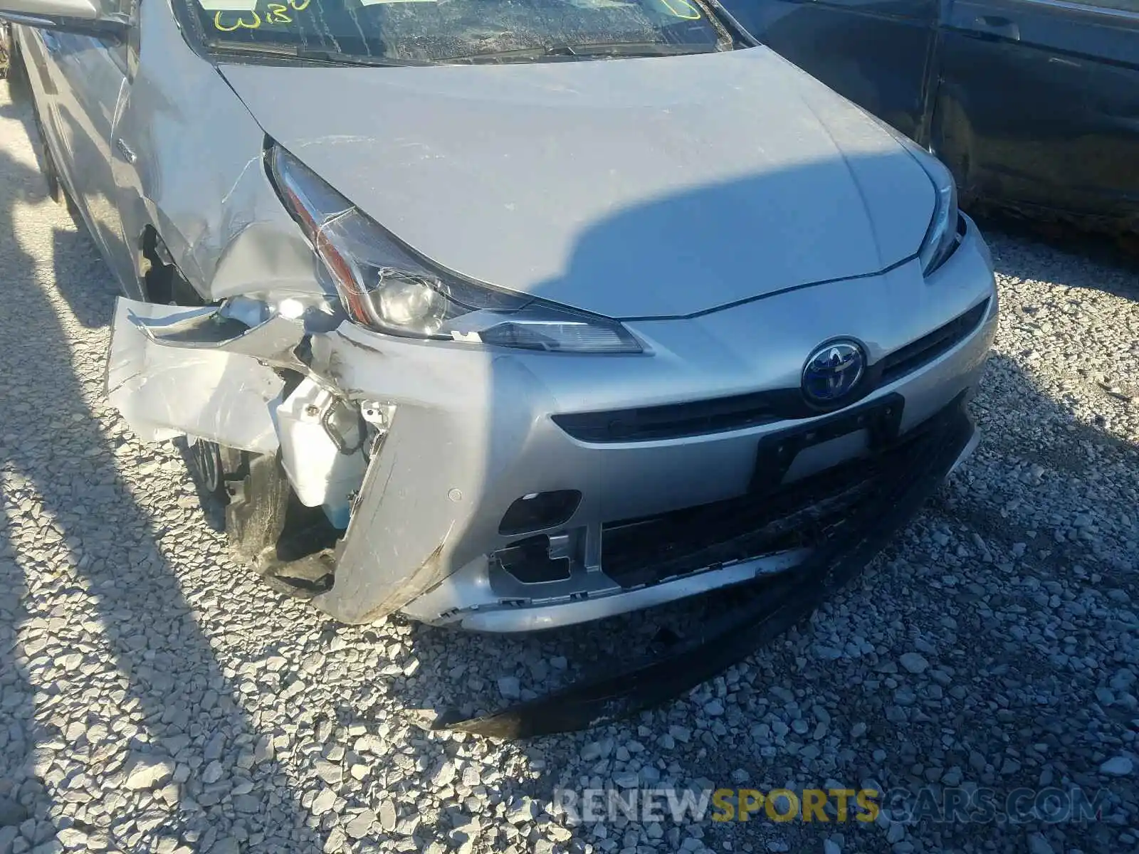 9 Фотография поврежденного автомобиля JTDKARFU6K3096724 TOYOTA PRIUS 2019