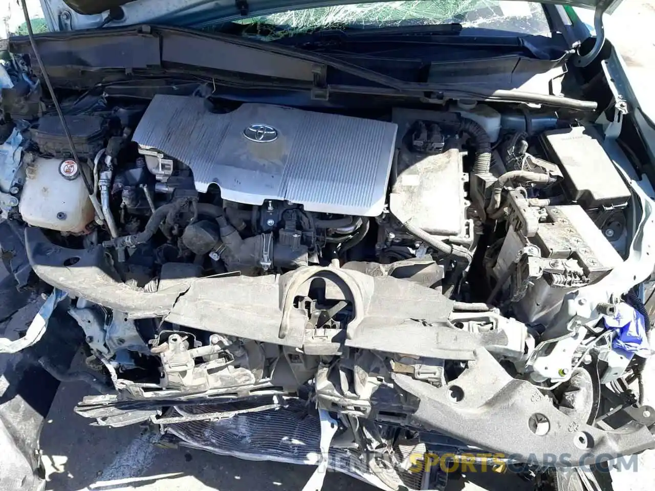 7 Photograph of a damaged car JTDKARFU6K3098618 TOYOTA PRIUS 2019