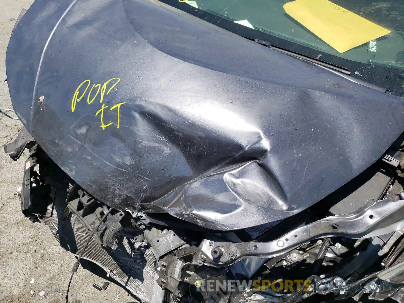 7 Photograph of a damaged car JTDKARFU6K3101937 TOYOTA PRIUS 2019