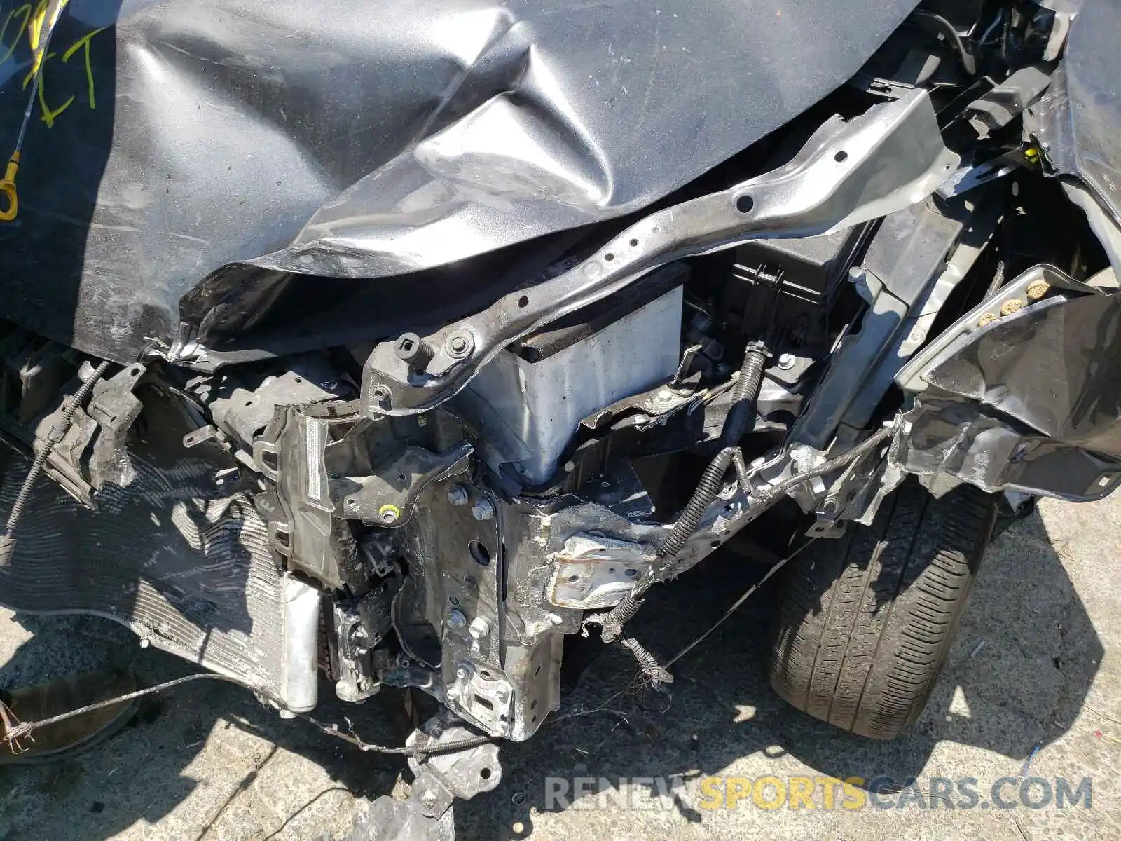 9 Photograph of a damaged car JTDKARFU6K3101937 TOYOTA PRIUS 2019