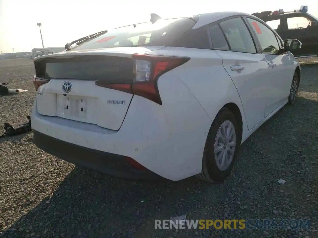 4 Photograph of a damaged car JTDKARFU7K3073002 TOYOTA PRIUS 2019