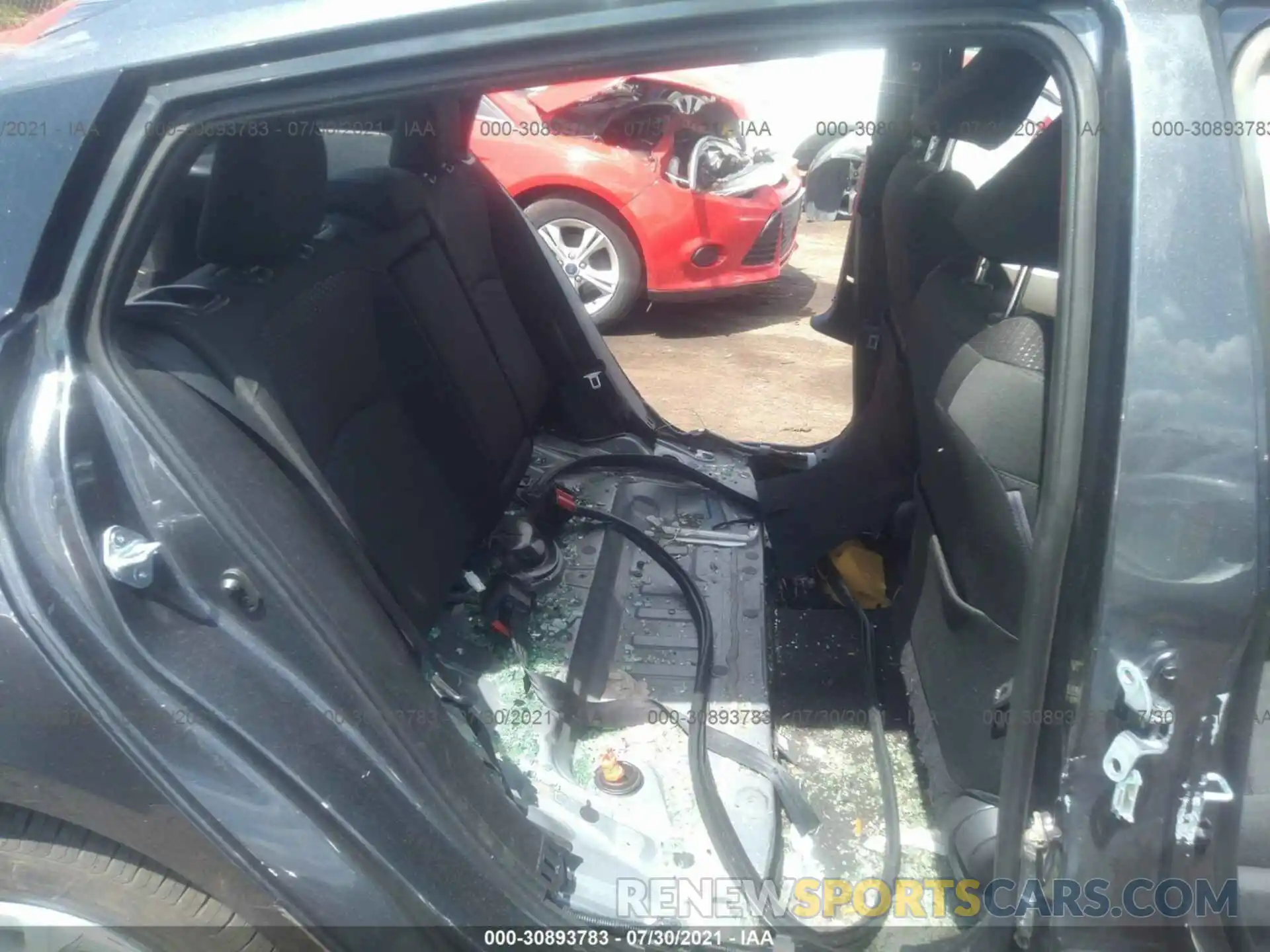 8 Photograph of a damaged car JTDKARFU7K3073548 TOYOTA PRIUS 2019