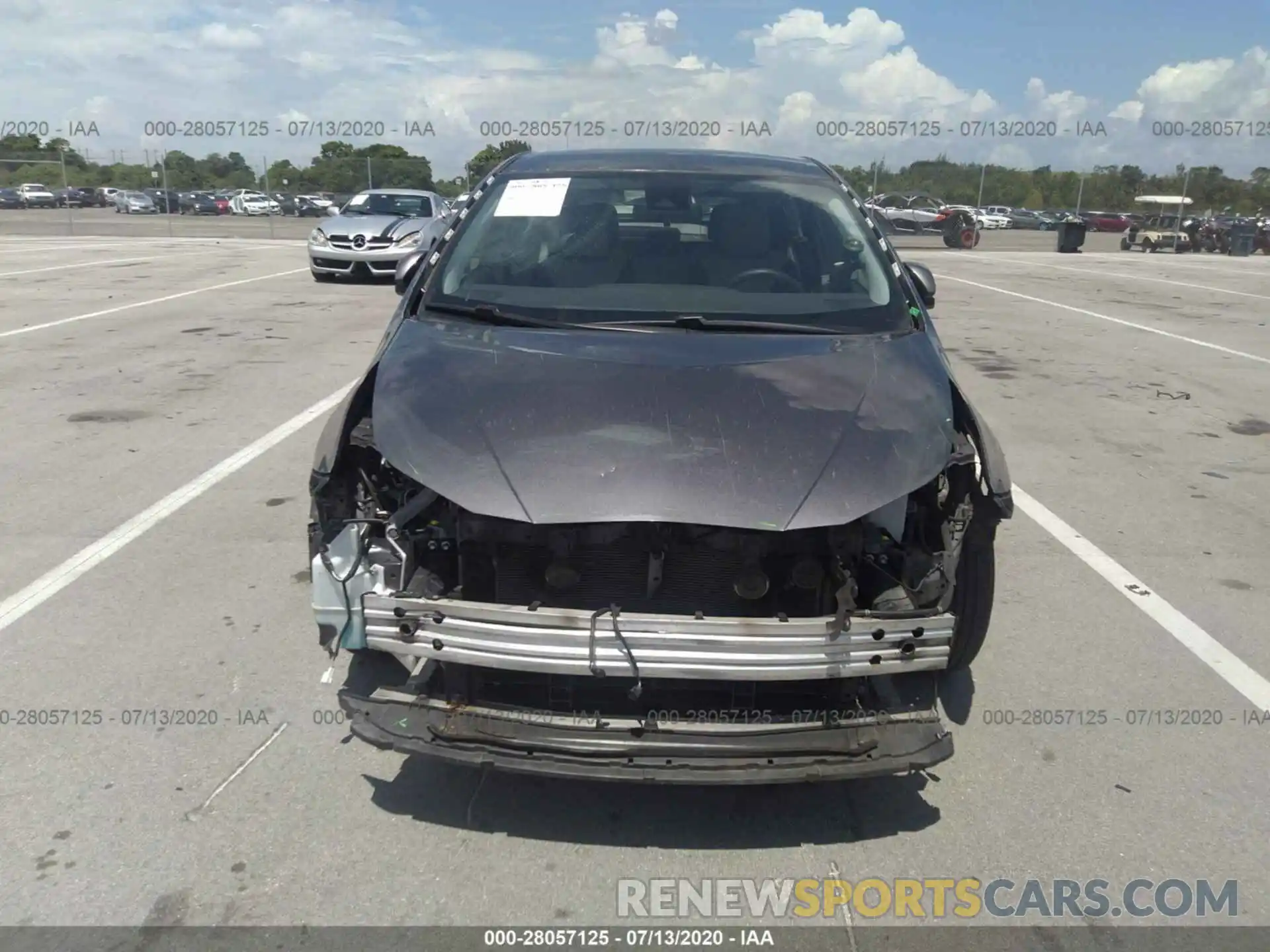 6 Photograph of a damaged car JTDKARFU7K3076515 TOYOTA PRIUS 2019