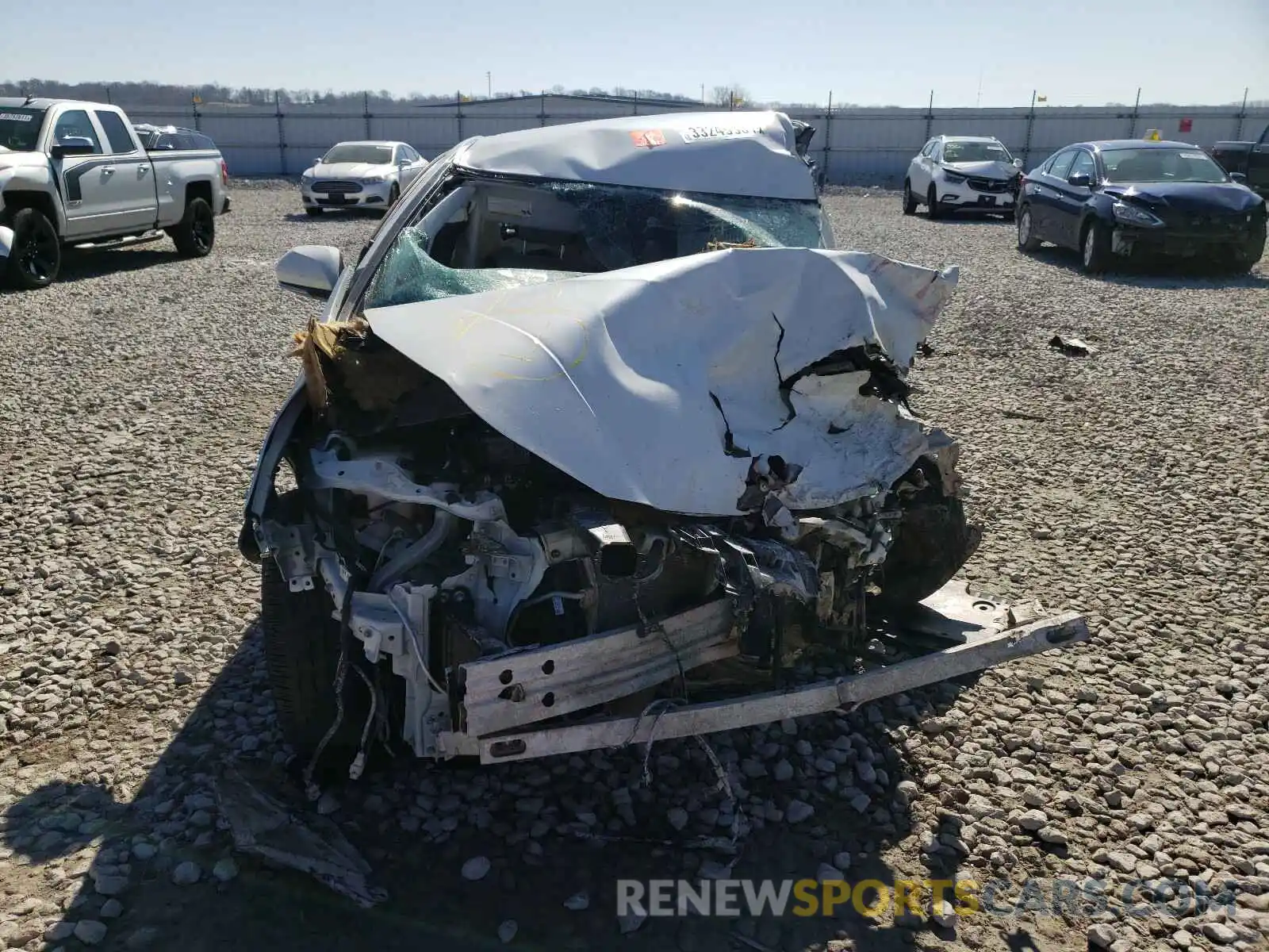 9 Photograph of a damaged car JTDKARFU7K3077518 TOYOTA PRIUS 2019