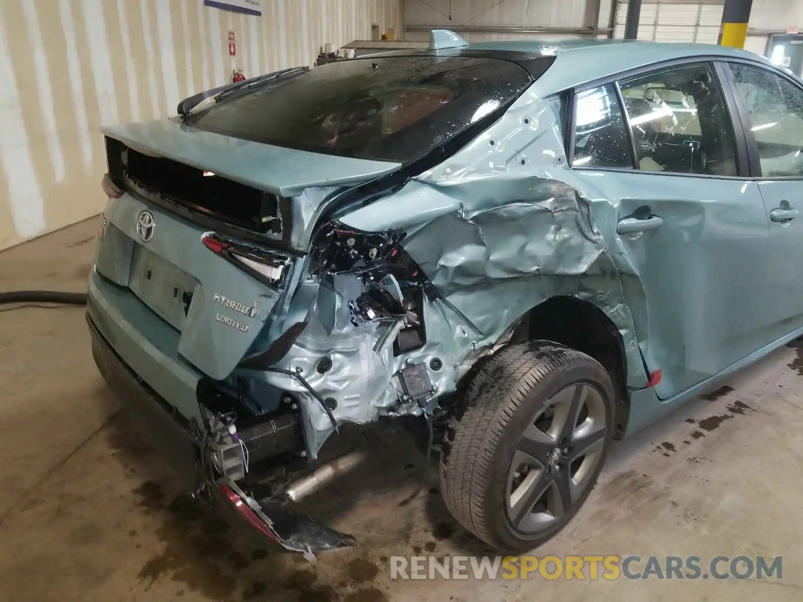 9 Photograph of a damaged car JTDKARFU7K3079351 TOYOTA PRIUS 2019