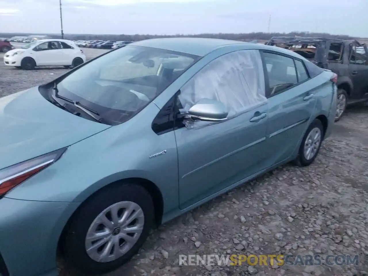 9 Photograph of a damaged car JTDKARFU7K3083240 TOYOTA PRIUS 2019