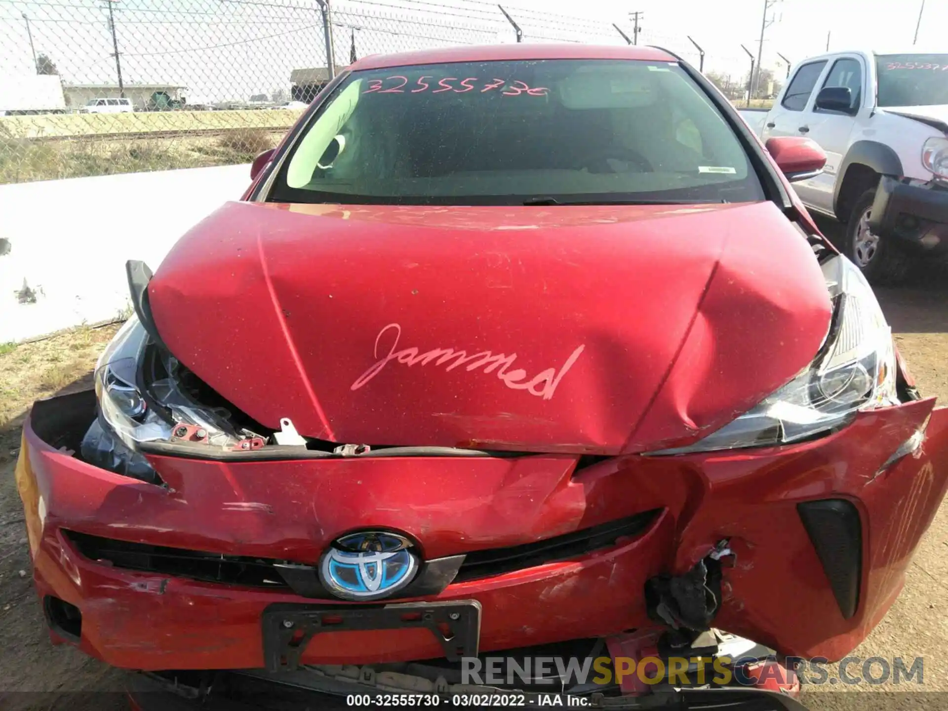 10 Photograph of a damaged car JTDKARFU7K3086610 TOYOTA PRIUS 2019