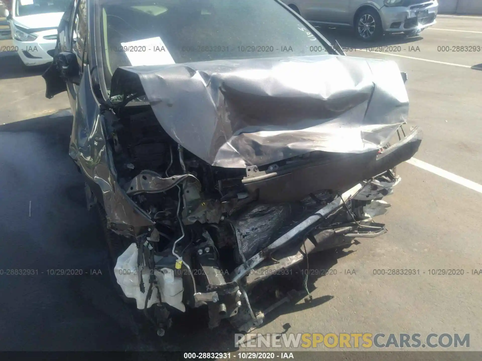 6 Фотография поврежденного автомобиля JTDKARFU7K3089586 TOYOTA PRIUS 2019