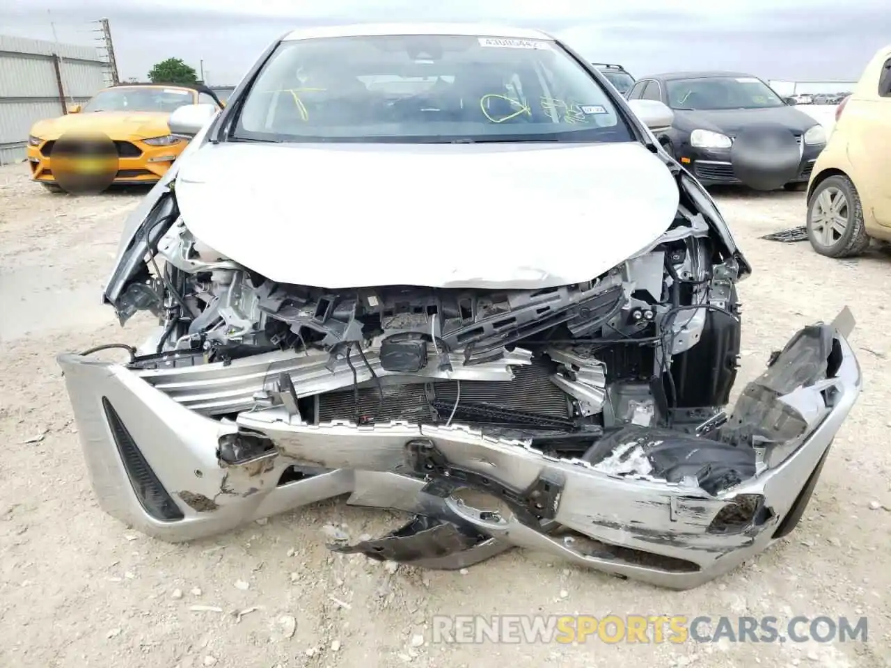 9 Photograph of a damaged car JTDKARFU7K3091905 TOYOTA PRIUS 2019