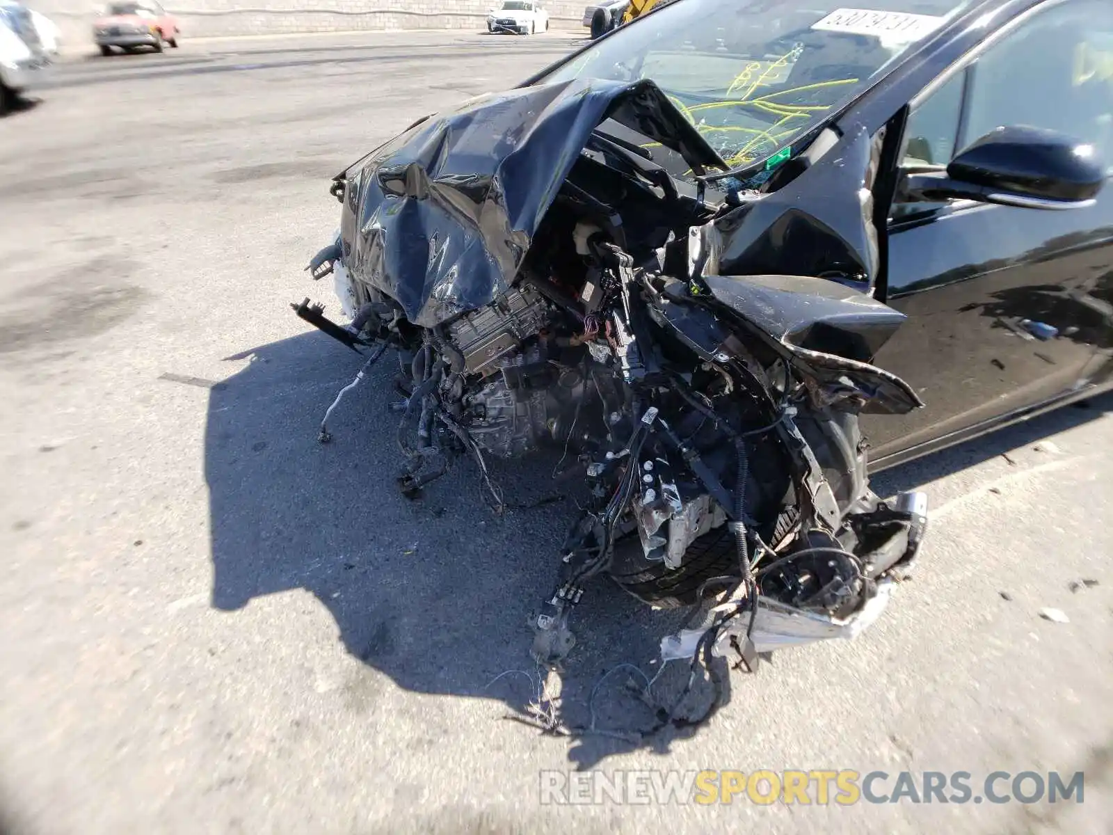 9 Photograph of a damaged car JTDKARFU7K3095243 TOYOTA PRIUS 2019