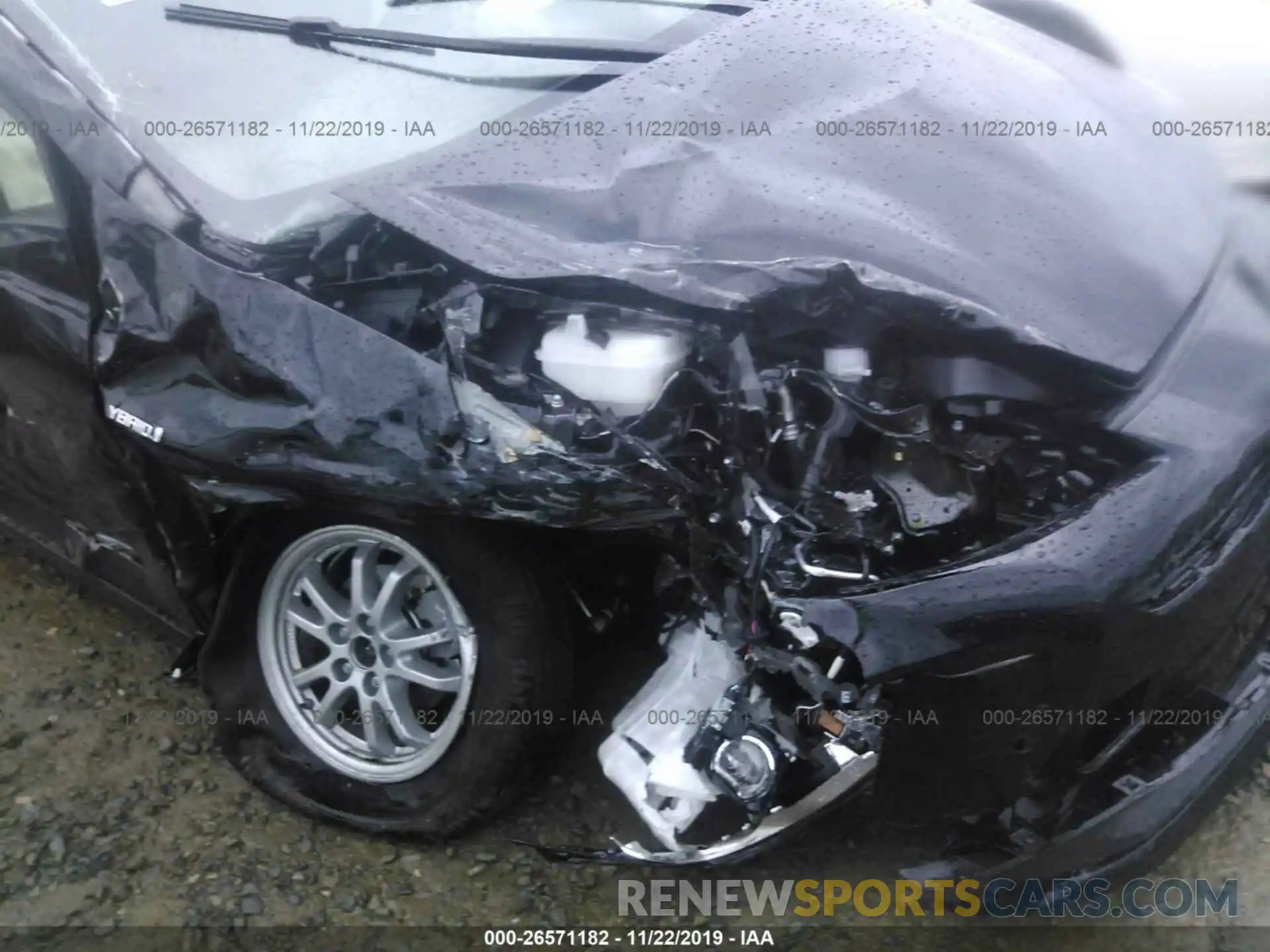 6 Photograph of a damaged car JTDKARFU7K3099079 TOYOTA PRIUS 2019