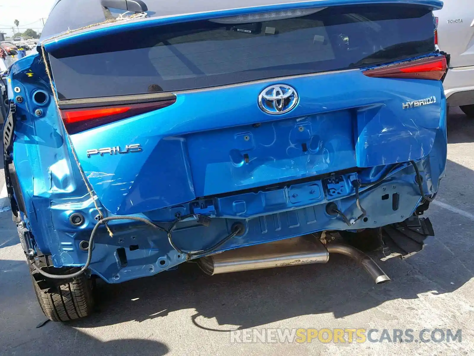 9 Photograph of a damaged car JTDKARFU7K3100005 TOYOTA PRIUS 2019