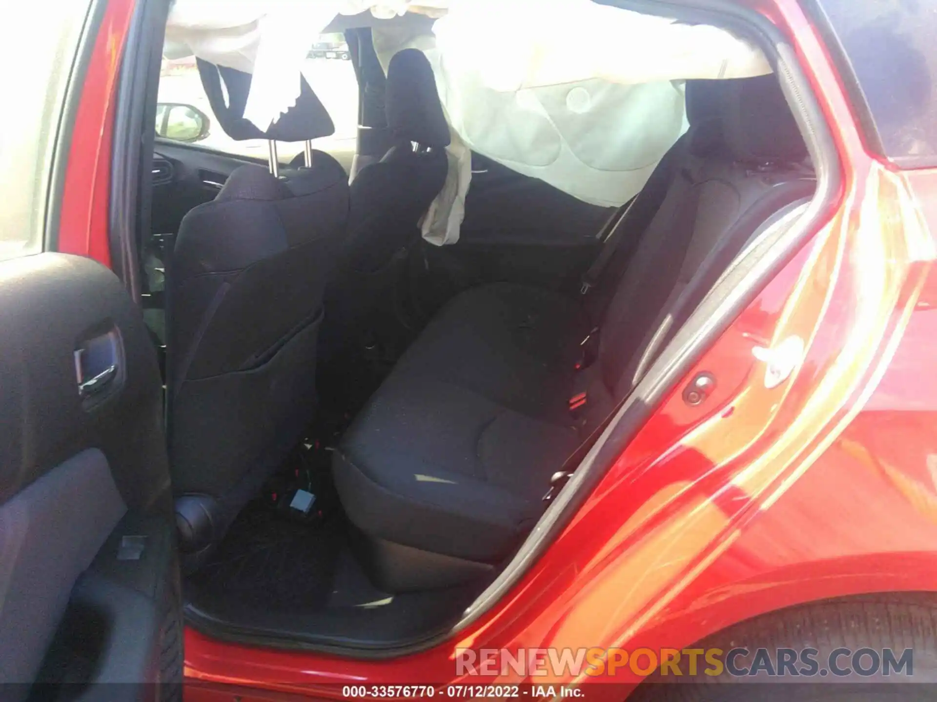 8 Photograph of a damaged car JTDKARFU7K3101235 TOYOTA PRIUS 2019