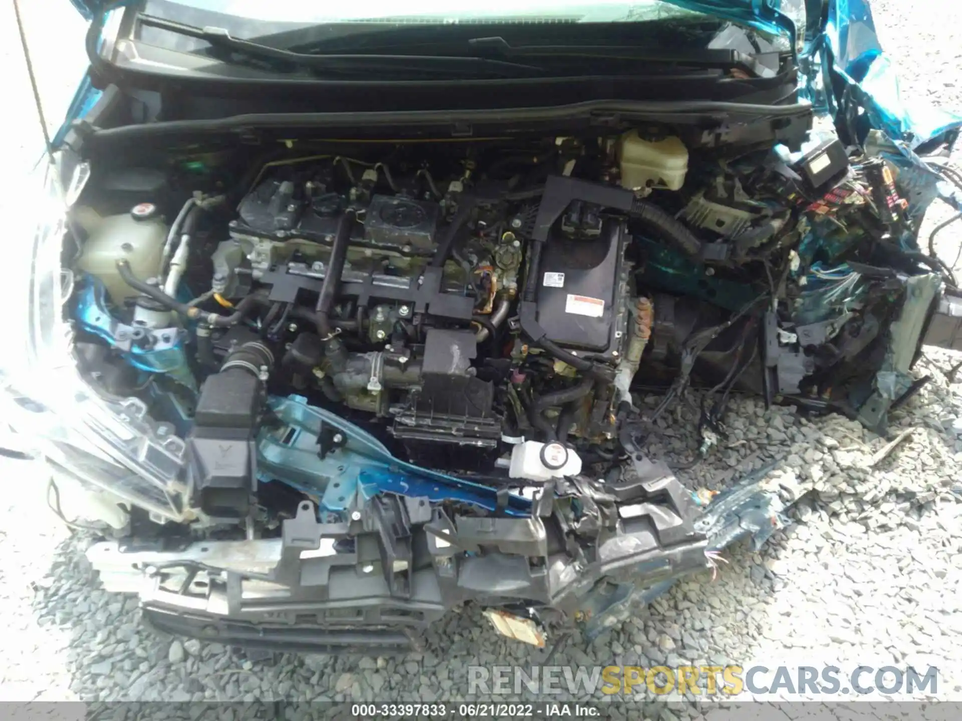 10 Photograph of a damaged car JTDKARFU7K3101834 TOYOTA PRIUS 2019