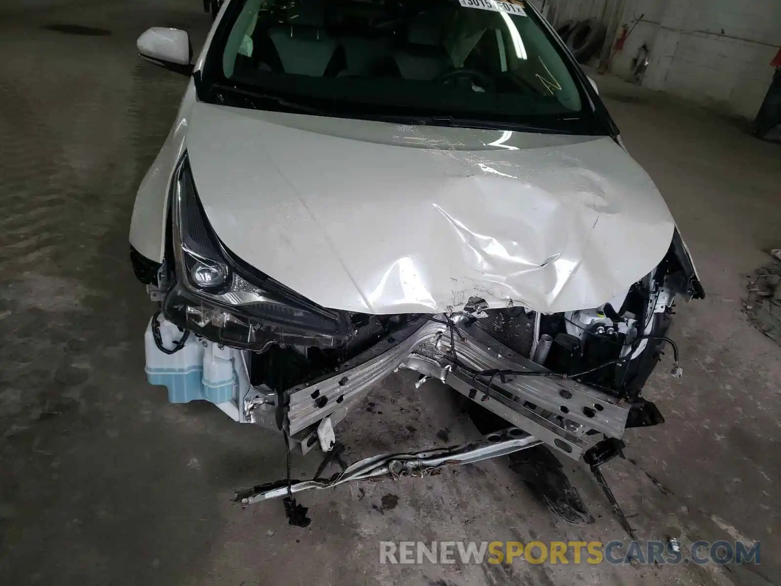 9 Photograph of a damaged car JTDKARFU7K3102272 TOYOTA PRIUS 2019