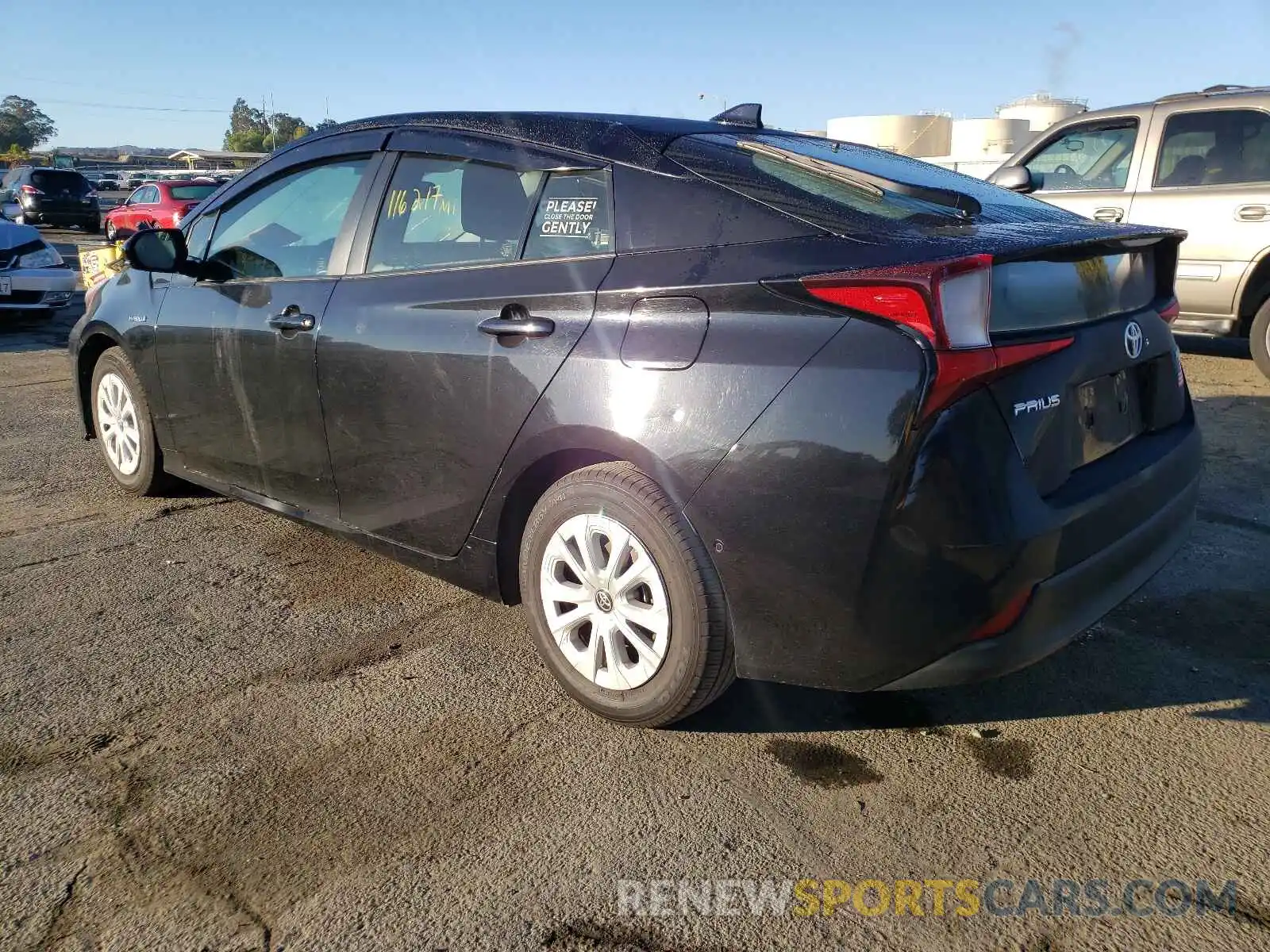 3 Photograph of a damaged car JTDKARFU8K3069072 TOYOTA PRIUS 2019