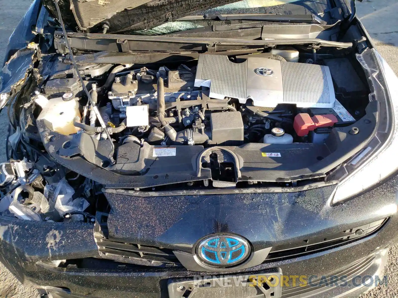 7 Photograph of a damaged car JTDKARFU8K3069072 TOYOTA PRIUS 2019