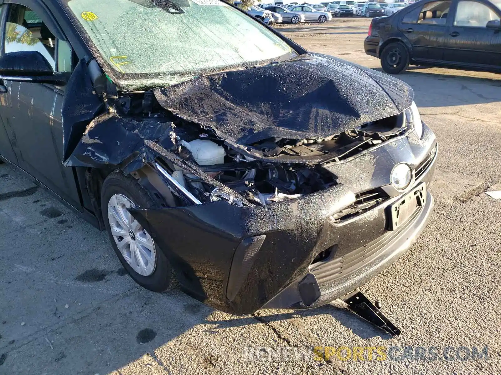 9 Photograph of a damaged car JTDKARFU8K3069072 TOYOTA PRIUS 2019