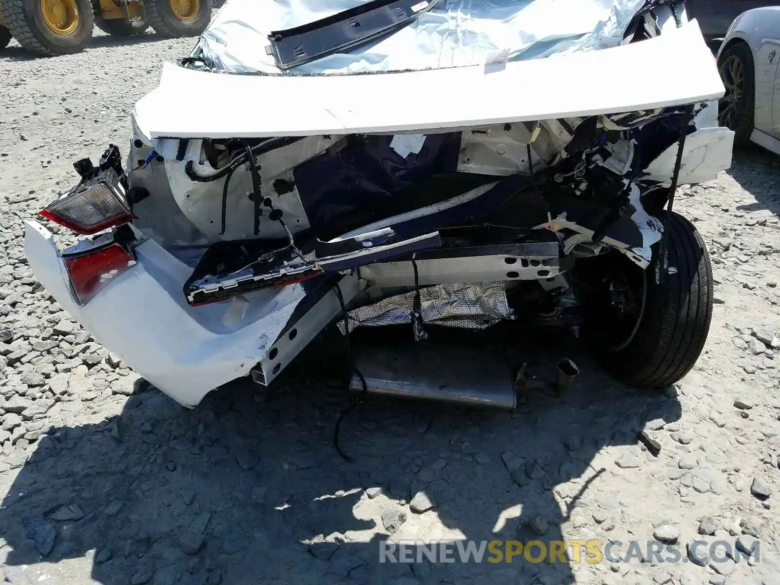 9 Фотография поврежденного автомобиля JTDKARFU8K3070612 TOYOTA PRIUS 2019