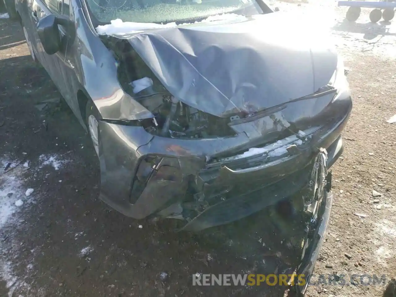 9 Photograph of a damaged car JTDKARFU8K3074417 TOYOTA PRIUS 2019