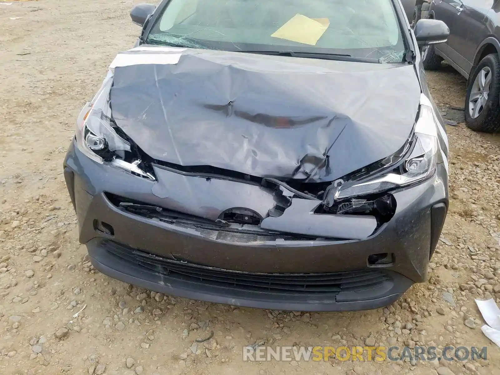 9 Photograph of a damaged car JTDKARFU8K3075082 TOYOTA PRIUS 2019