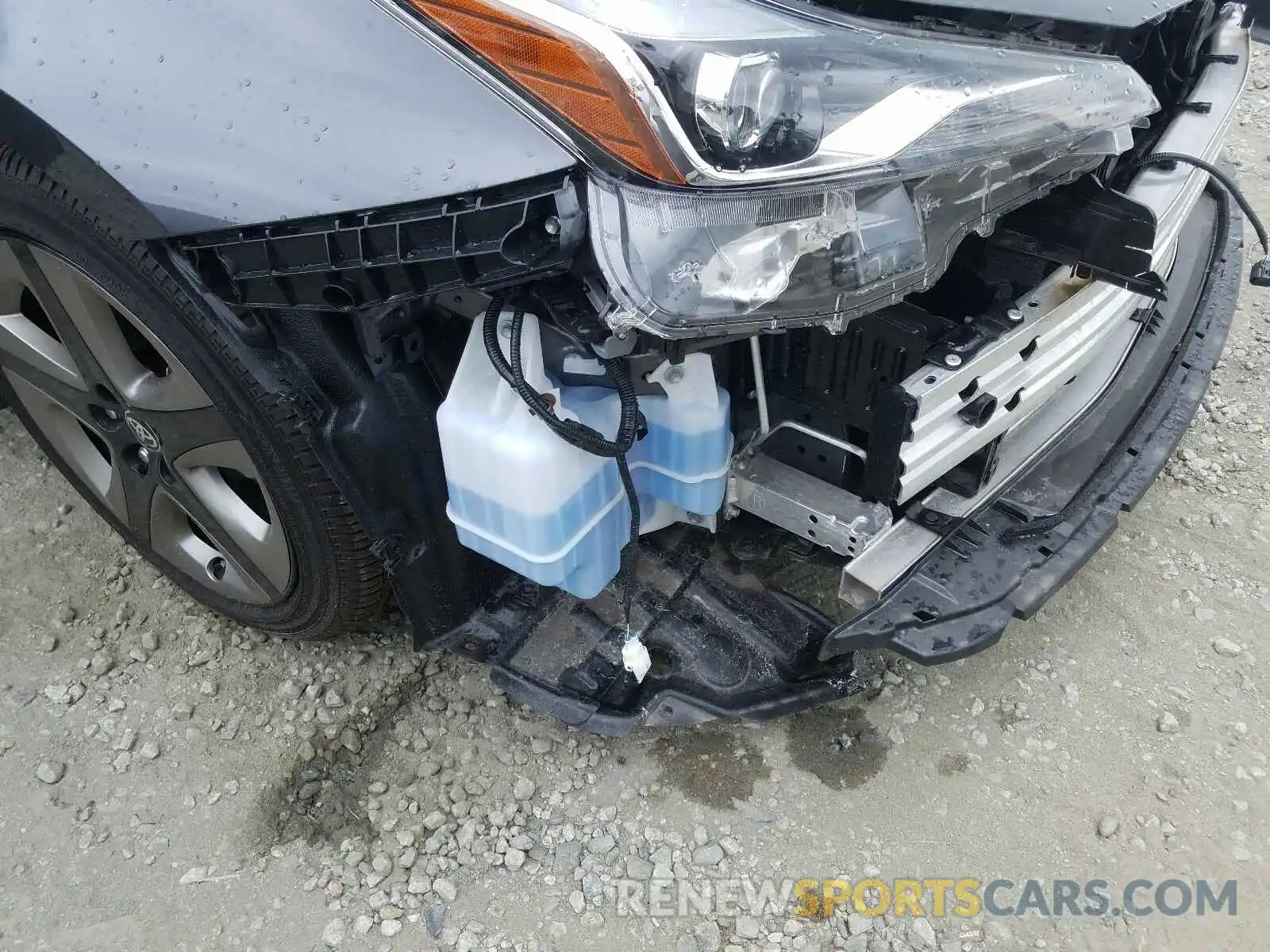 9 Photograph of a damaged car JTDKARFU8K3076071 TOYOTA PRIUS 2019