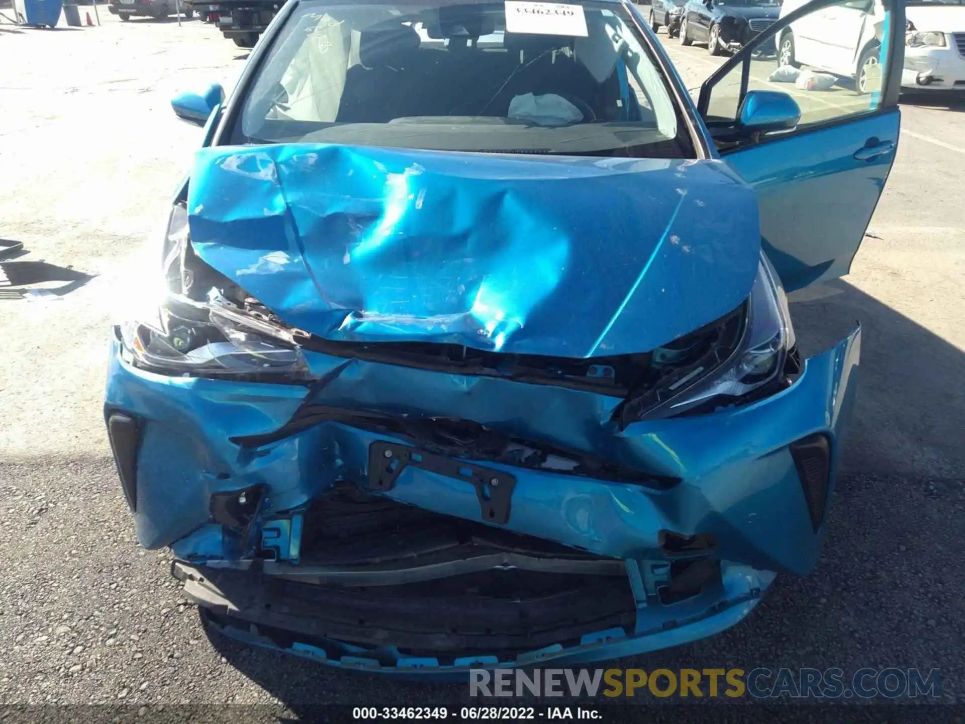 6 Photograph of a damaged car JTDKARFU8K3076653 TOYOTA PRIUS 2019