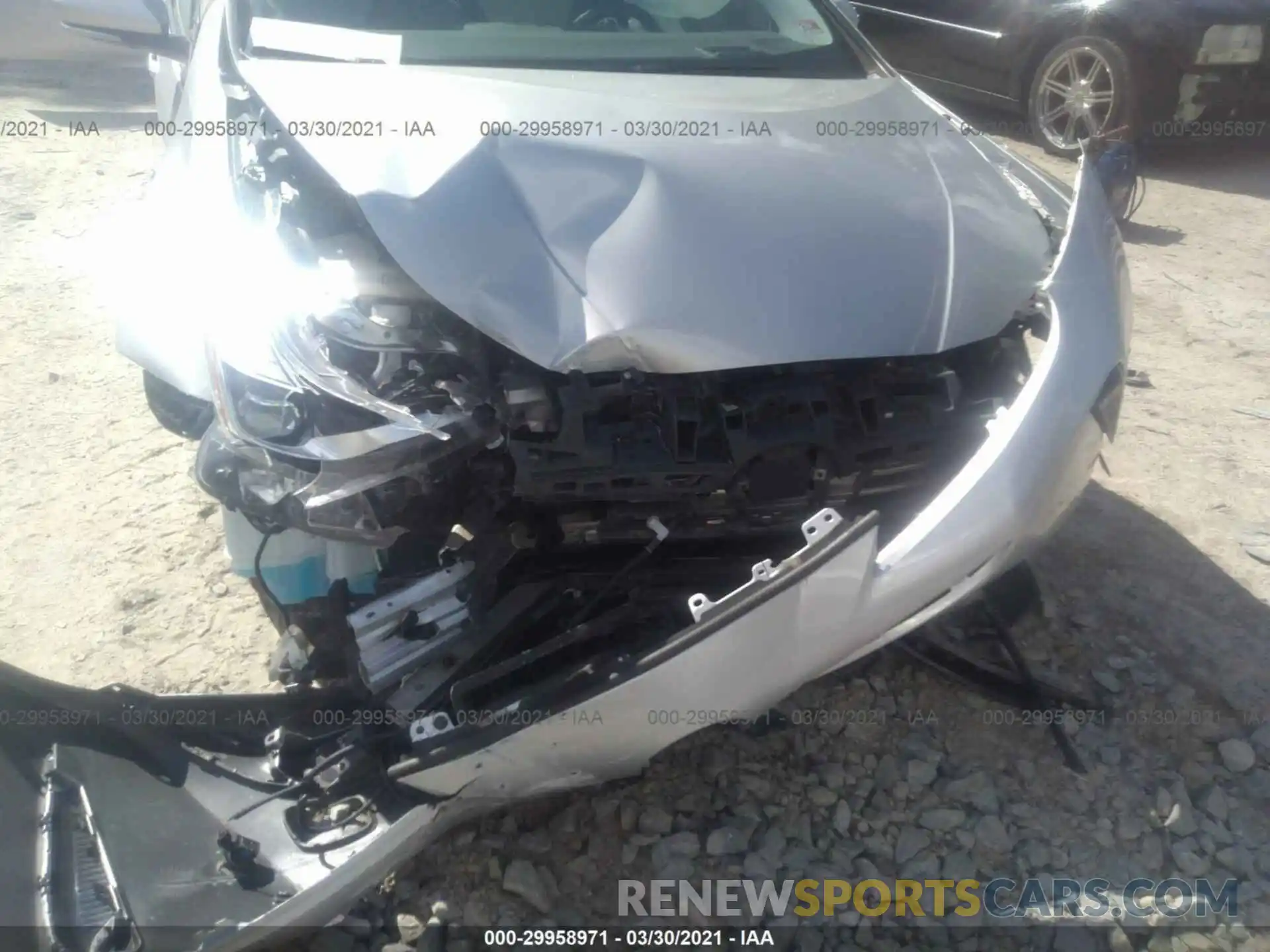 6 Photograph of a damaged car JTDKARFU8K3078032 TOYOTA PRIUS 2019