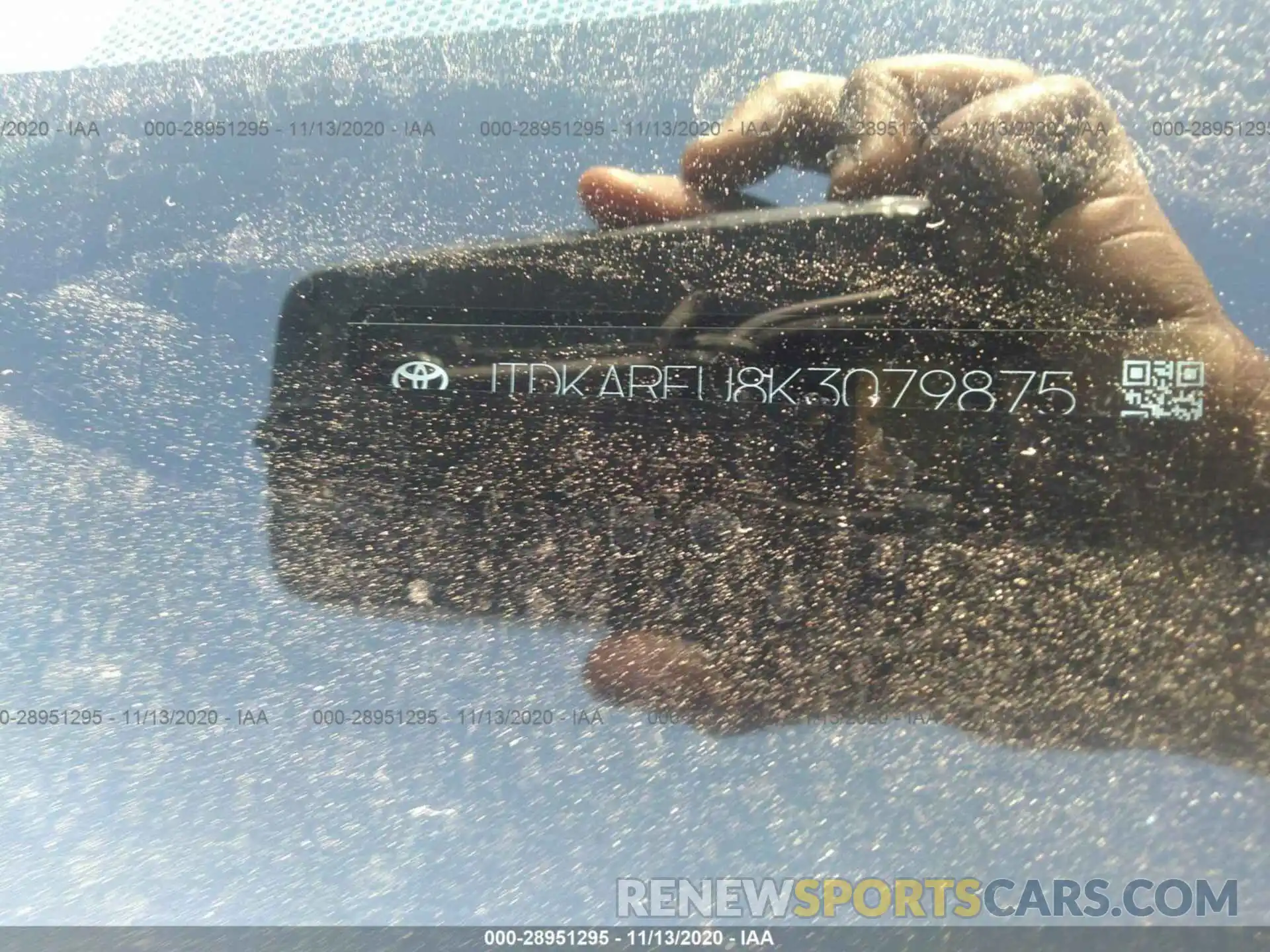 9 Photograph of a damaged car JTDKARFU8K3079875 TOYOTA PRIUS 2019