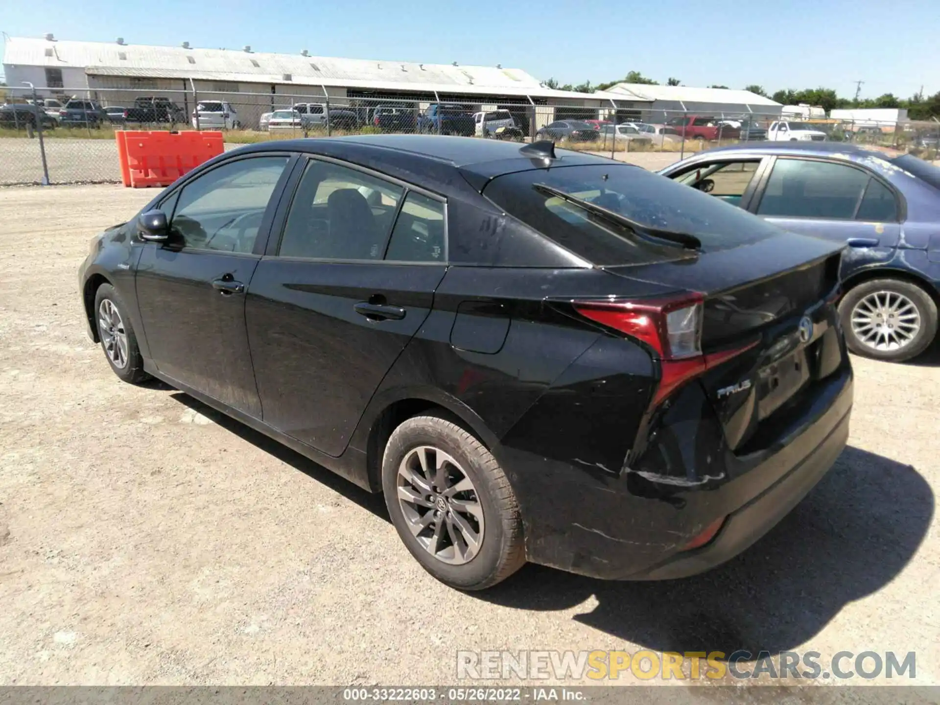 3 Фотография поврежденного автомобиля JTDKARFU8K3084767 TOYOTA PRIUS 2019