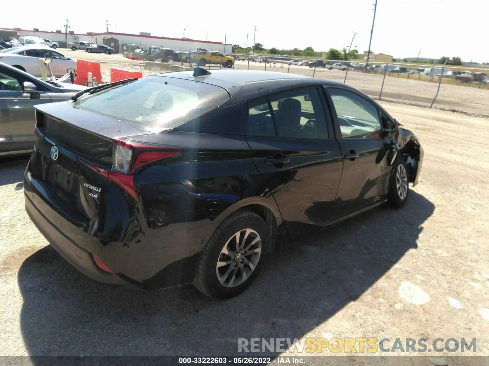 4 Photograph of a damaged car JTDKARFU8K3084767 TOYOTA PRIUS 2019