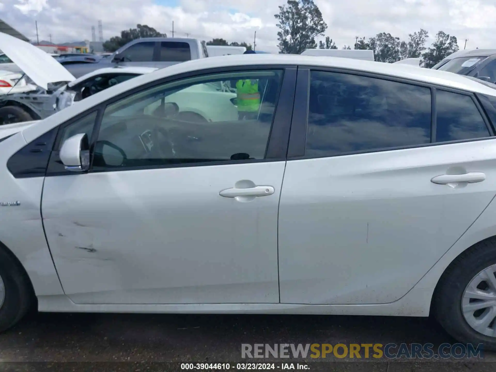 14 Photograph of a damaged car JTDKARFU8K3086759 TOYOTA PRIUS 2019