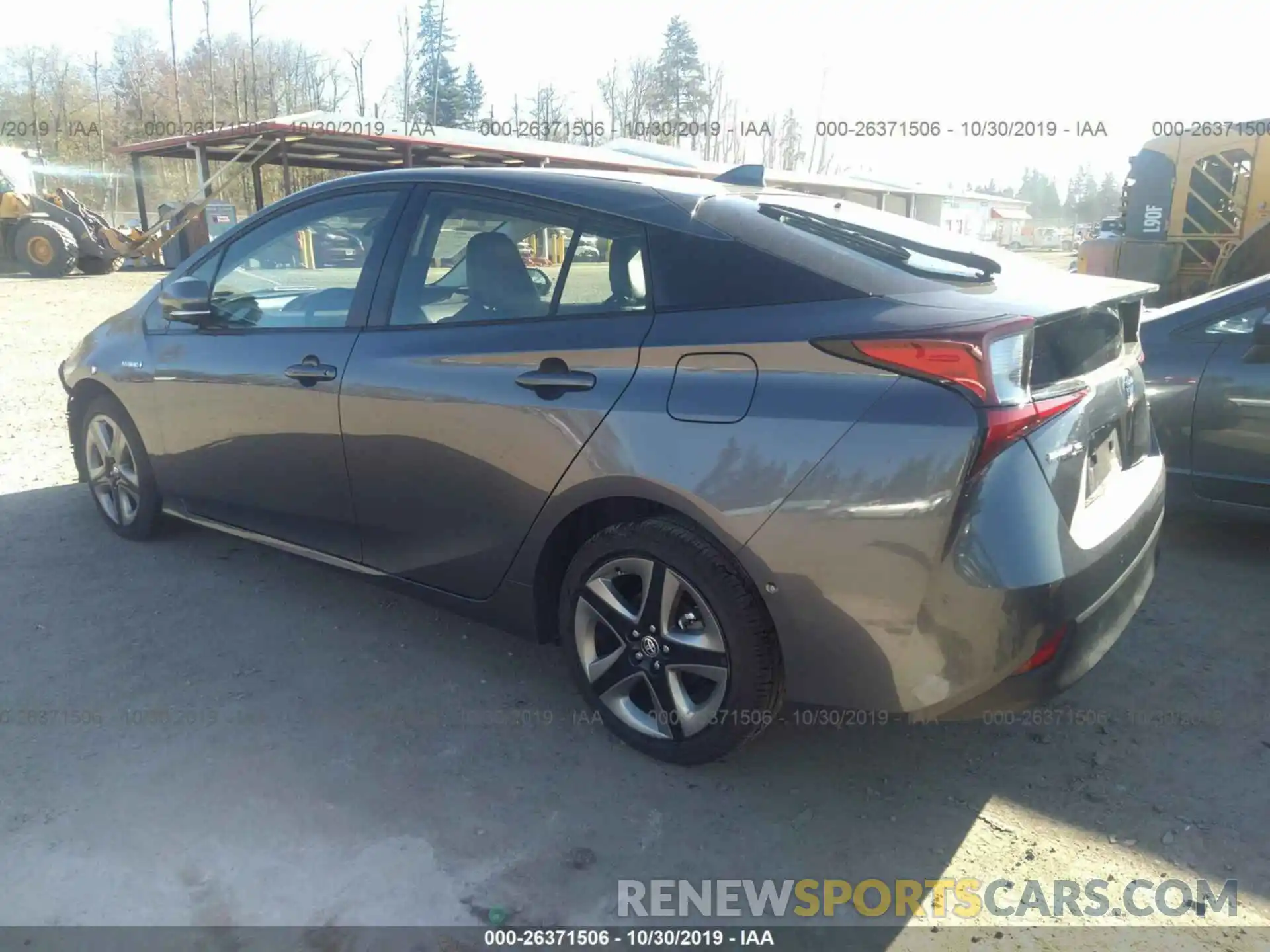 3 Photograph of a damaged car JTDKARFU8K3093288 TOYOTA PRIUS 2019