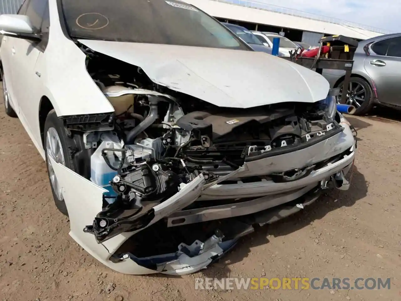 9 Photograph of a damaged car JTDKARFU8K3095333 TOYOTA PRIUS 2019