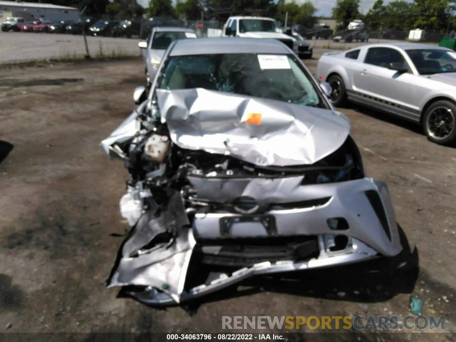 6 Photograph of a damaged car JTDKARFU8K3097552 TOYOTA PRIUS 2019