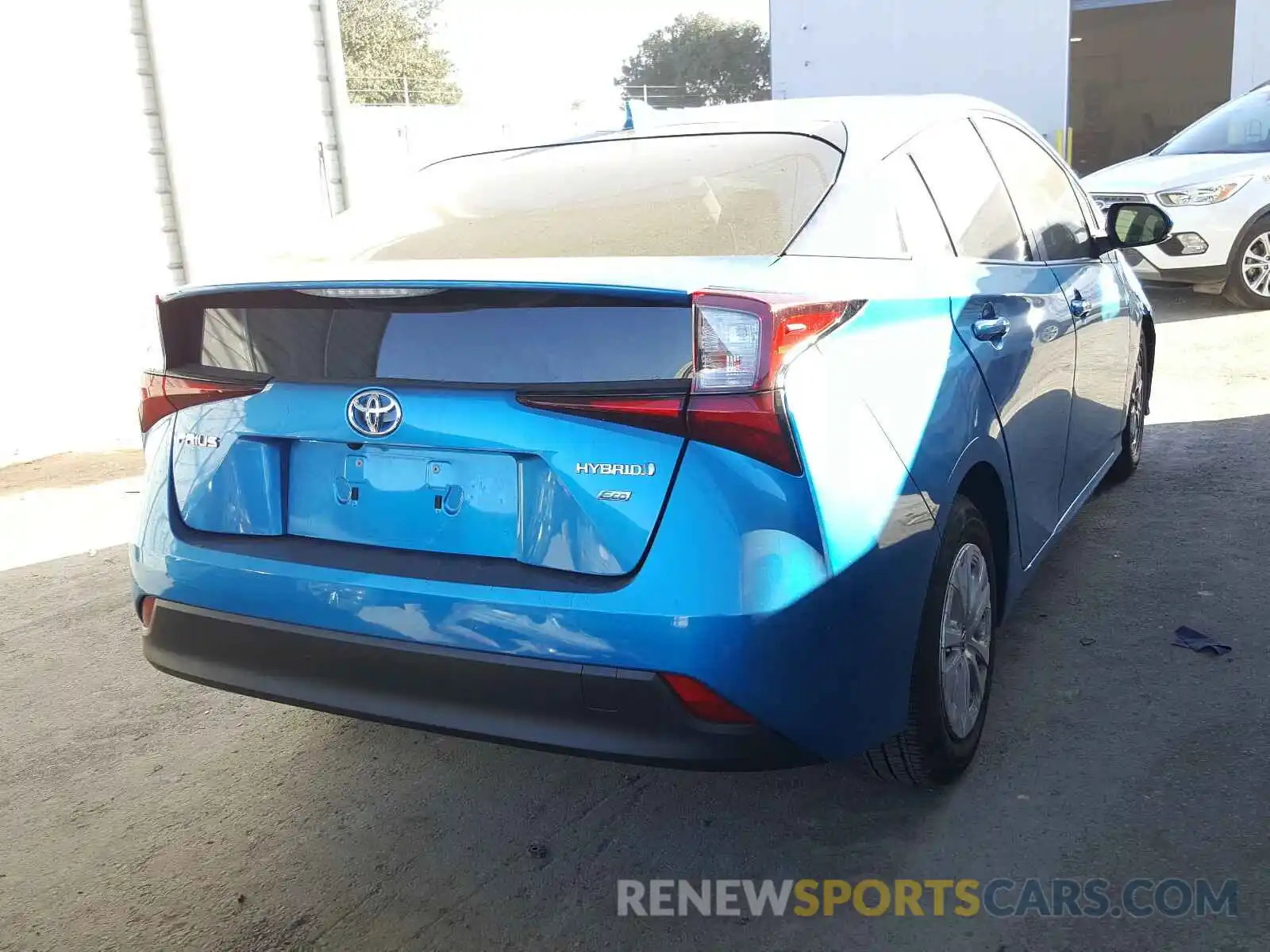 4 Photograph of a damaged car JTDKARFU8K3097714 TOYOTA PRIUS 2019