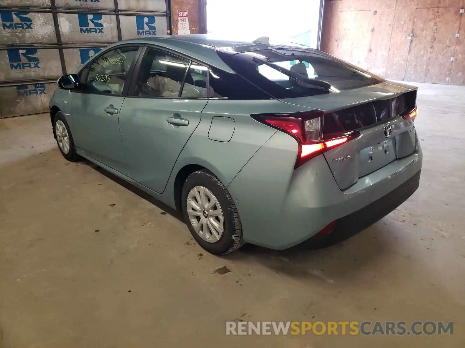 3 Photograph of a damaged car JTDKARFU8K3098247 TOYOTA PRIUS 2019