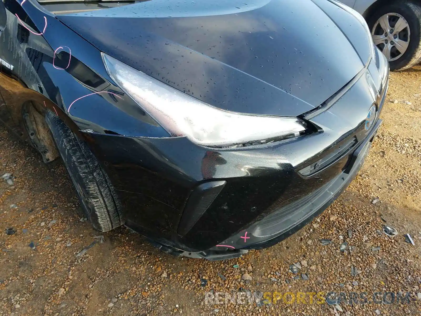 9 Photograph of a damaged car JTDKARFU8K3099477 TOYOTA PRIUS 2019