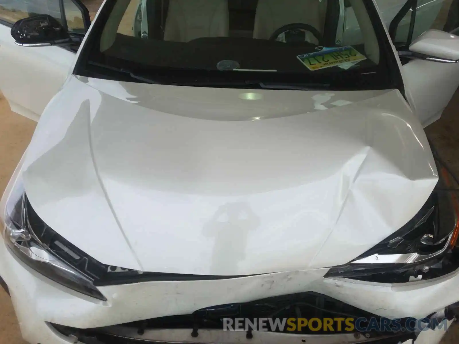 7 Photograph of a damaged car JTDKARFU9K3068741 TOYOTA PRIUS 2019