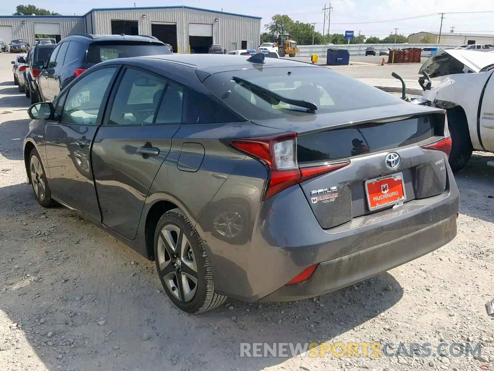 3 Photograph of a damaged car JTDKARFU9K3069100 TOYOTA PRIUS 2019