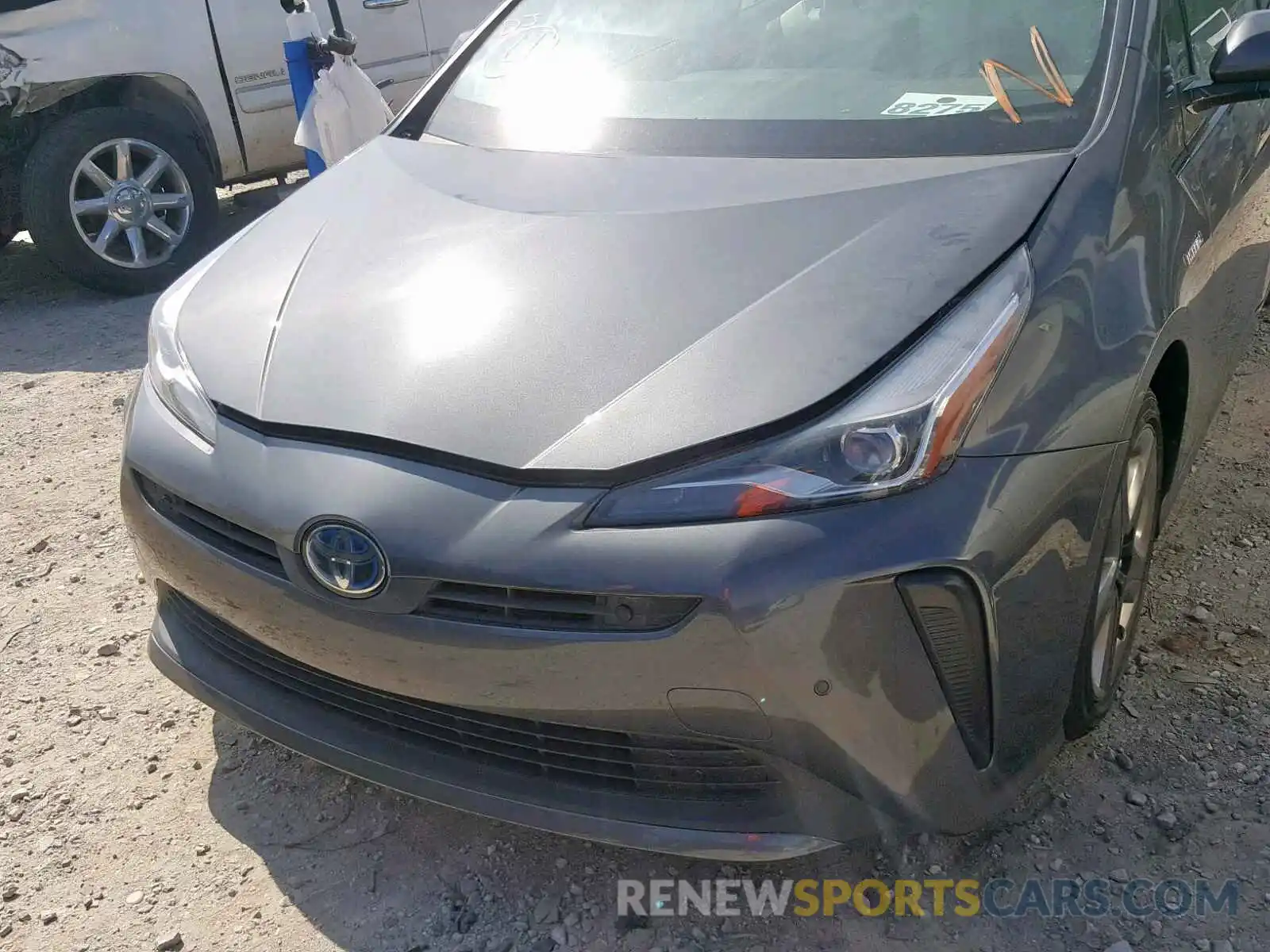 9 Photograph of a damaged car JTDKARFU9K3069100 TOYOTA PRIUS 2019