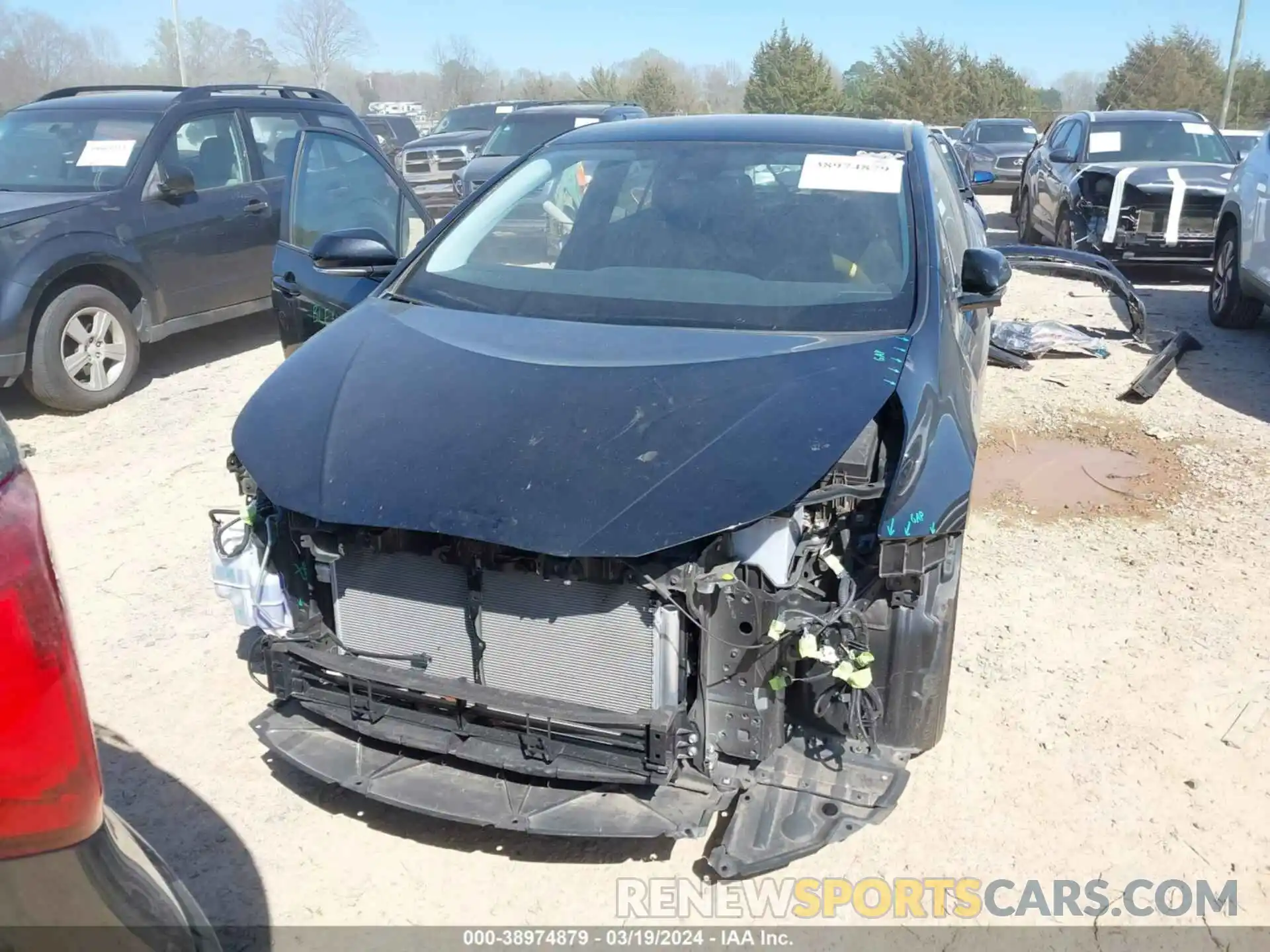 6 Photograph of a damaged car JTDKARFU9K3069551 TOYOTA PRIUS 2019