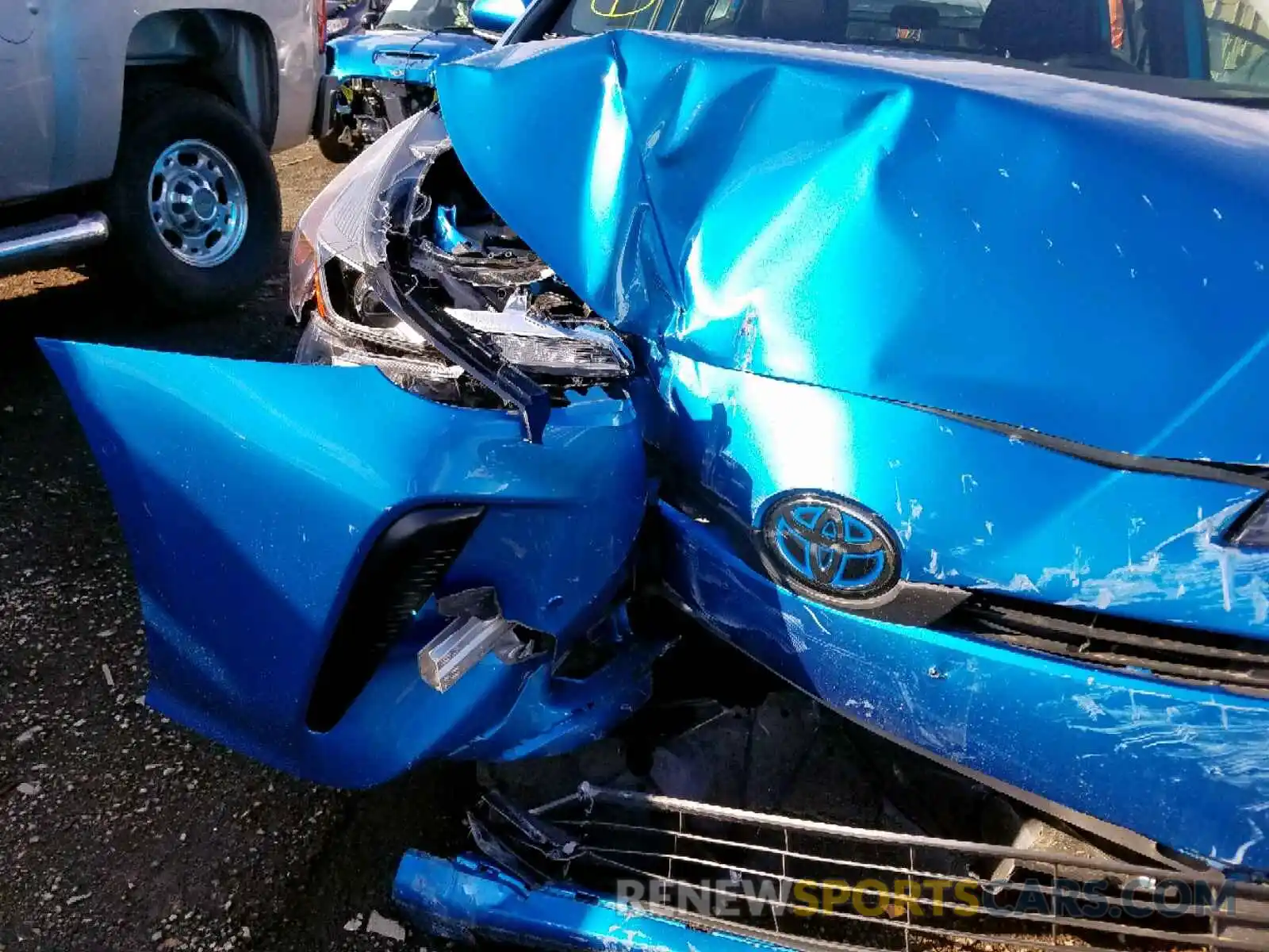 9 Photograph of a damaged car JTDKARFU9K3069727 TOYOTA PRIUS 2019