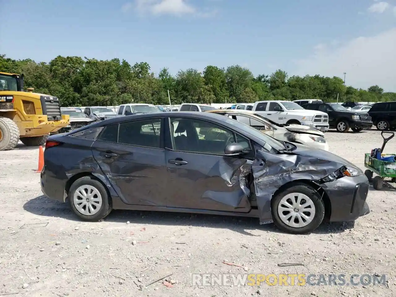 9 Photograph of a damaged car JTDKARFU9K3069789 TOYOTA PRIUS 2019