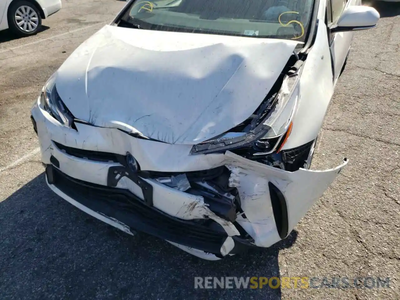 9 Photograph of a damaged car JTDKARFU9K3070425 TOYOTA PRIUS 2019