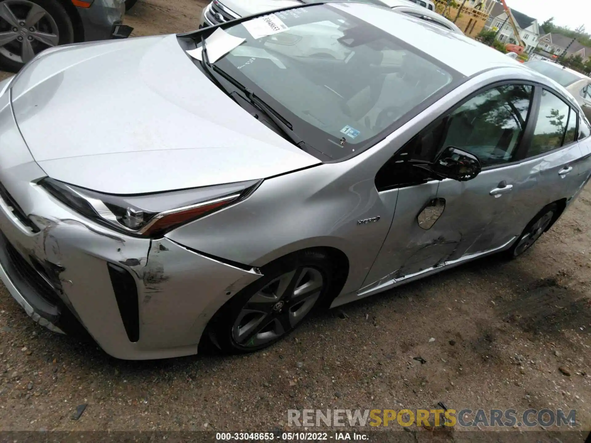 6 Photograph of a damaged car JTDKARFU9K3071333 TOYOTA PRIUS 2019